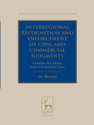 cover image of Interregional Recognition and Enforcement of Civil and Commercial Judgments